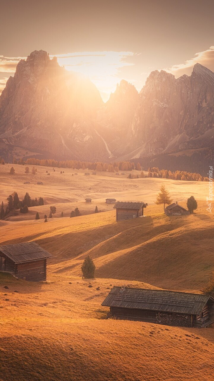 Dolina Val Gardena w Dolomitach