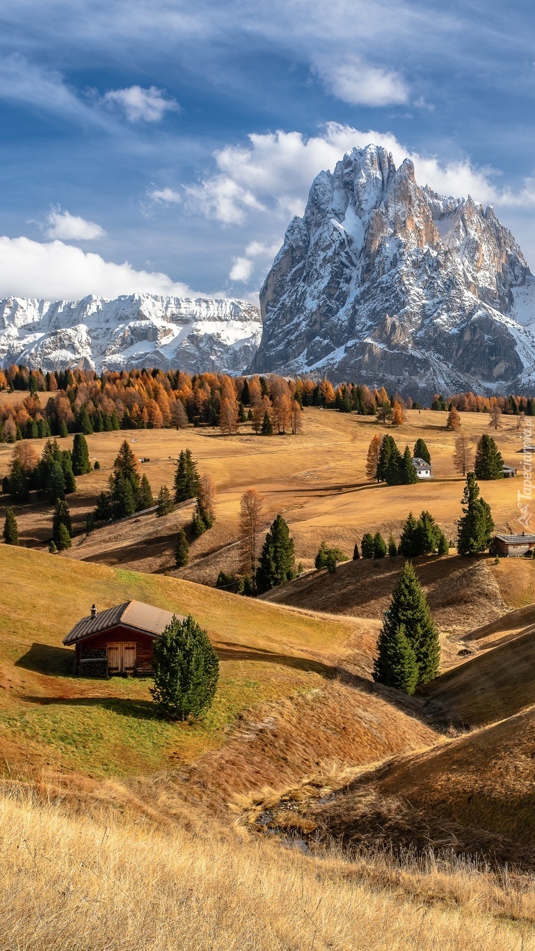 Dolina Val Gardena w Dolomitach