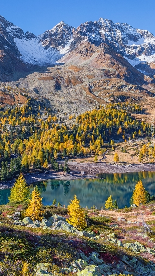 Dolina Val Poschiavo w Szwajcarii