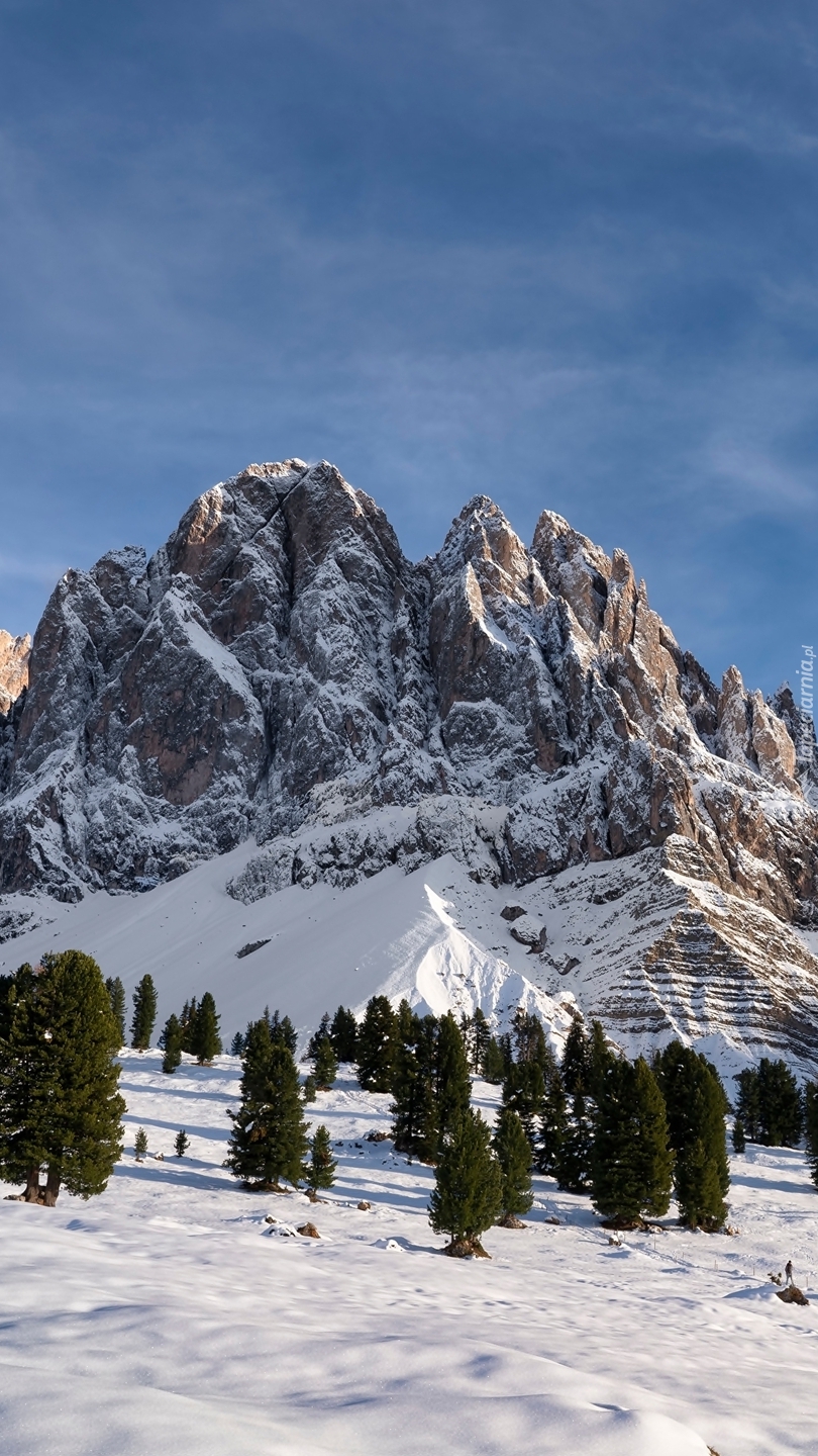 Dolomity zimową porą