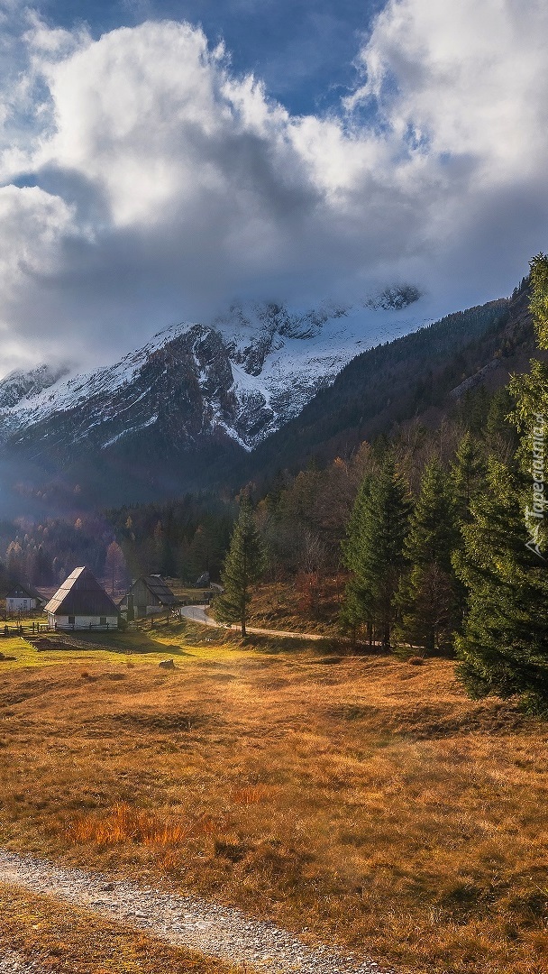 Domek w dolinie Zadnja Trenta