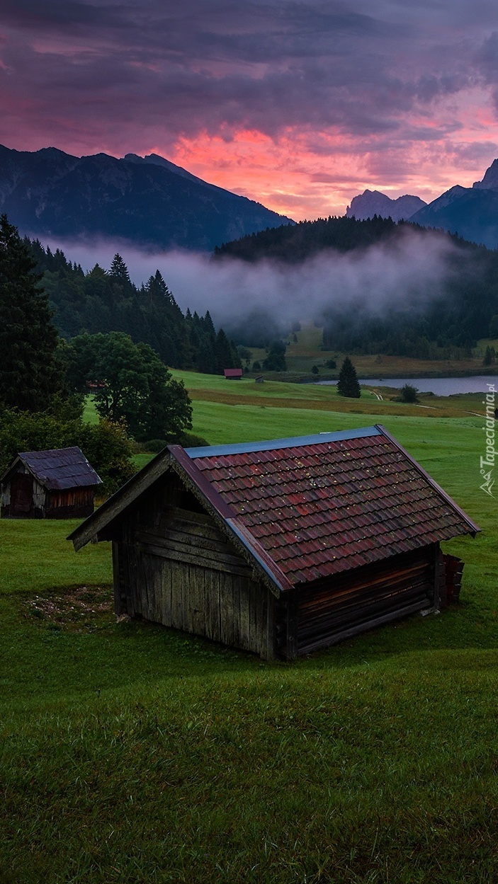 Domki nad jeziorem Geroldsee