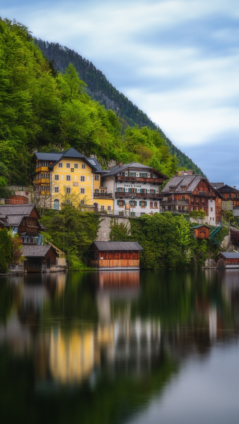 Domy w Hallstatt