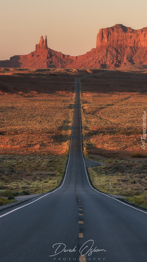 Droga do Monument Valley