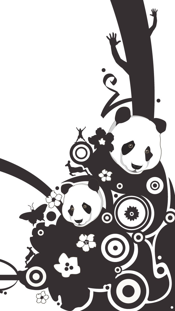 Drzewko misia pandy