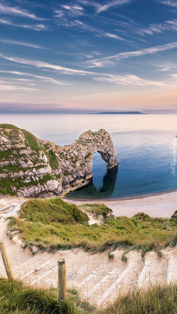 Durdle Door na Wybrzeżu Jurajskim