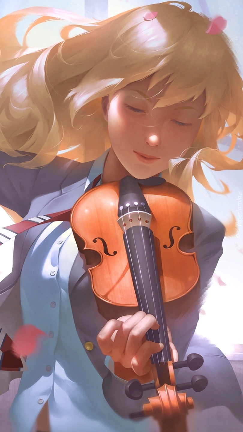 Dziewczyna ze skrzypcami