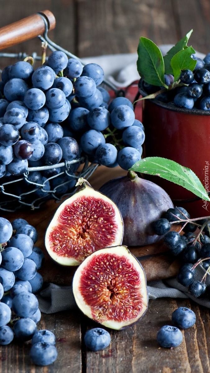 Figi i winogrona