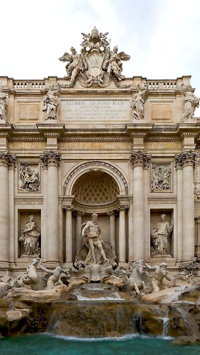 Fontanna di Trevi w Rzymie