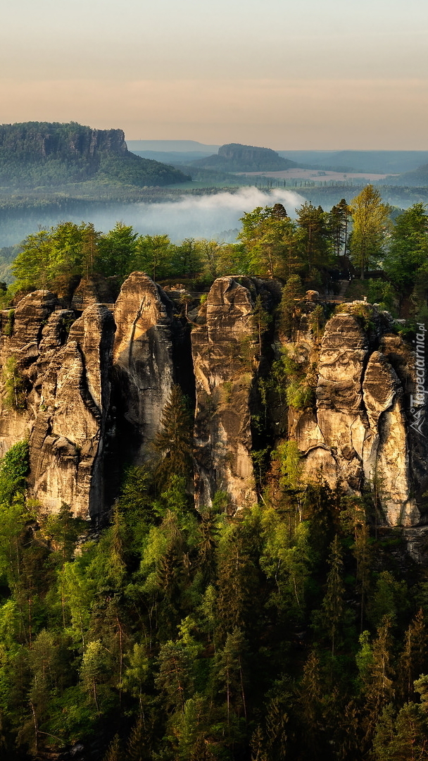 Formacja skalna Bastei