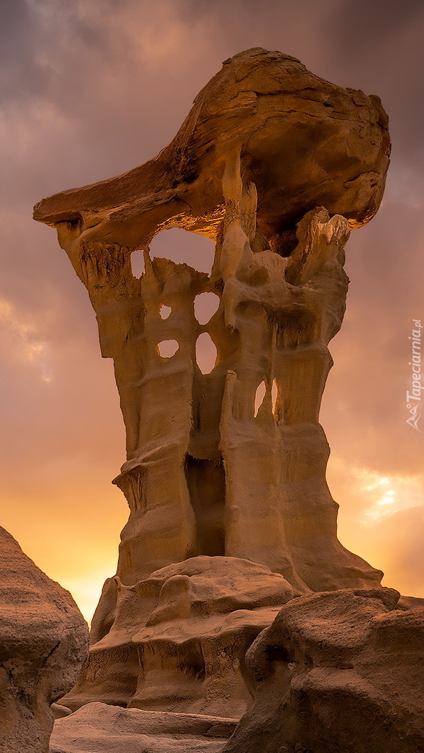Formacje skalne Bisti Badlands w Nowym Meksyku