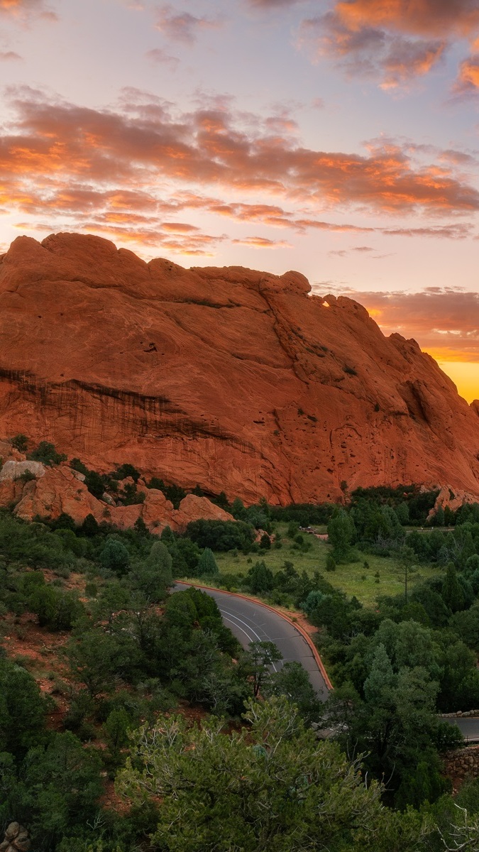 Formacje skalne w Parku Garden of the Gods