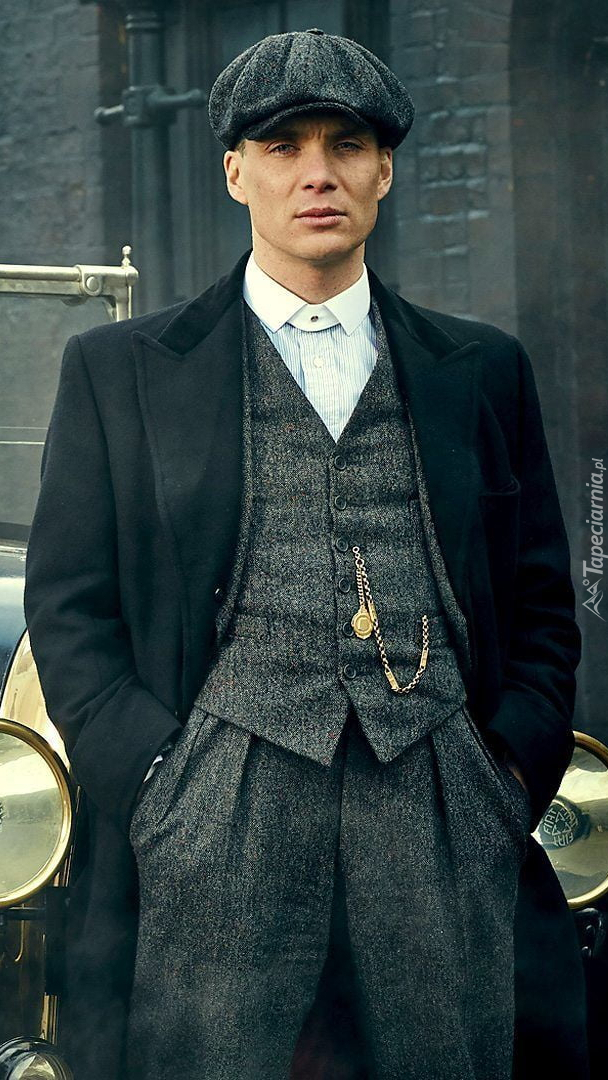 Gangster Tommy Shelby z filmu Peaky Blinders