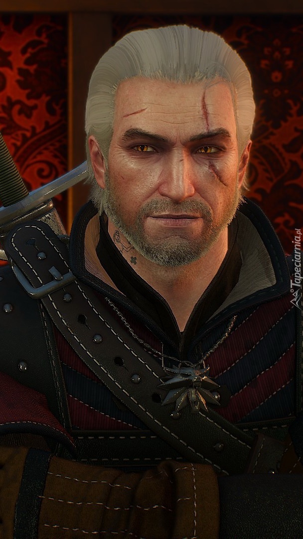 Geralt z Rivii z gry Wiedźmin 2