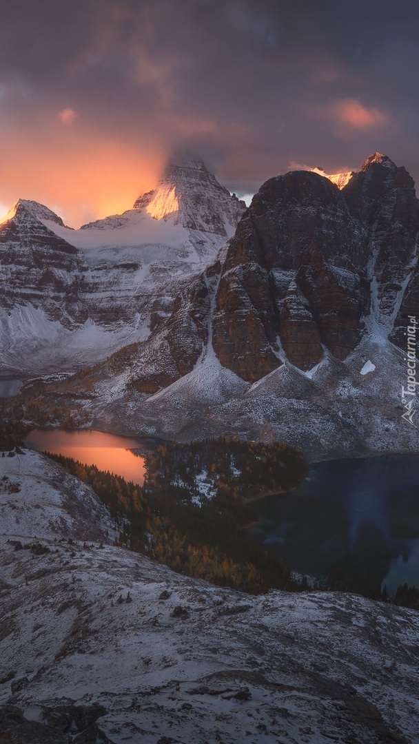 Góra Mount Assiniboine