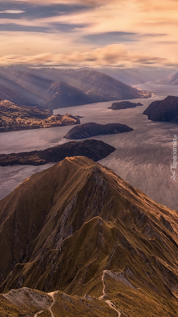 Góra Roys Peak i jezioro Wanaka