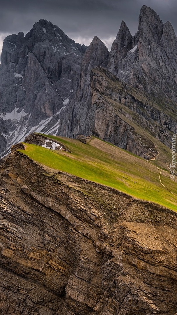 Góra Seceda w Dolomitach