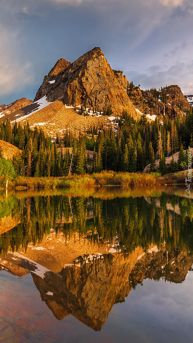 Góra Sundial Peak i jezioro Lake Blanche