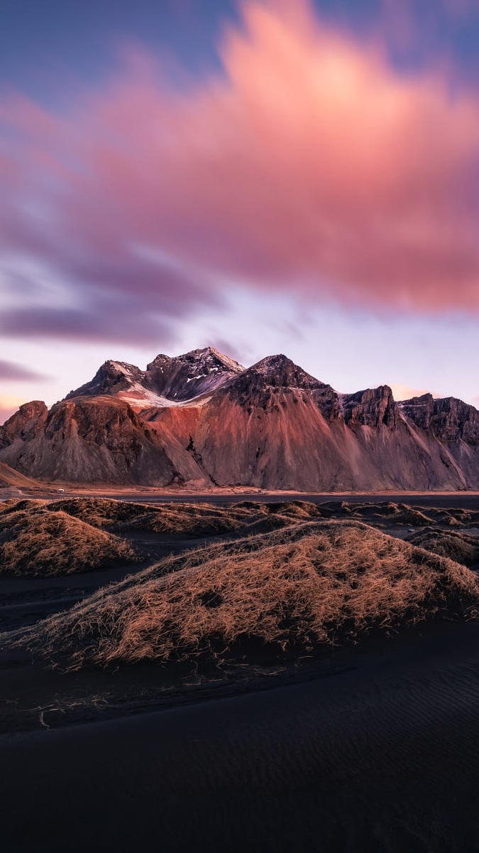 Góra Vestrahorn w Islandii