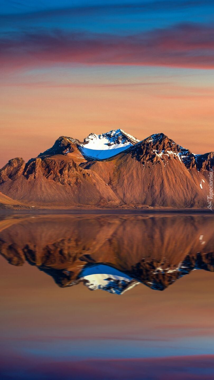 Góra Vestrahorn w Islandii