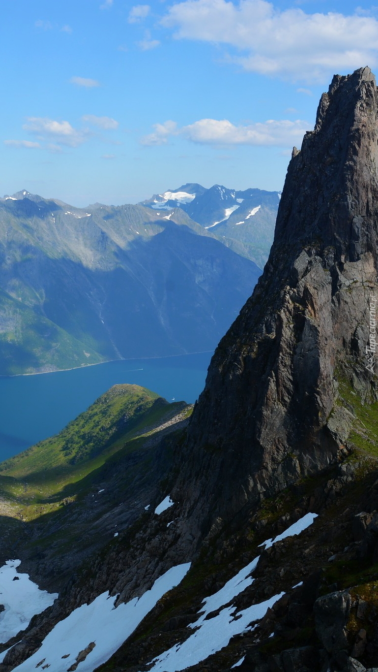 Góra Ystenes w Norwegii