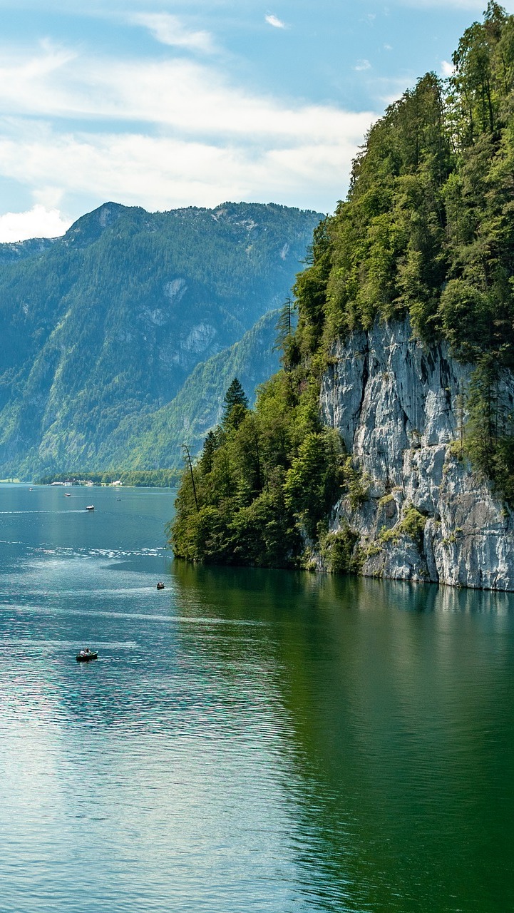 Górskie jezioro Konigssee