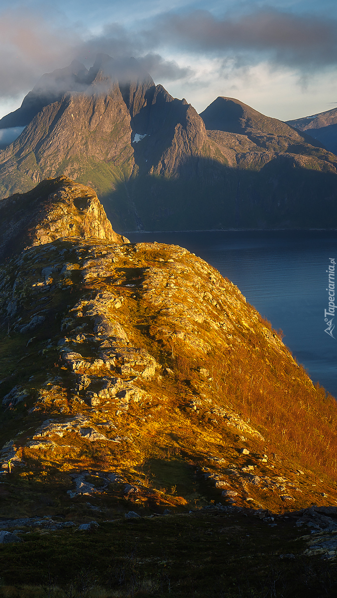 Góry na wyspie Senja