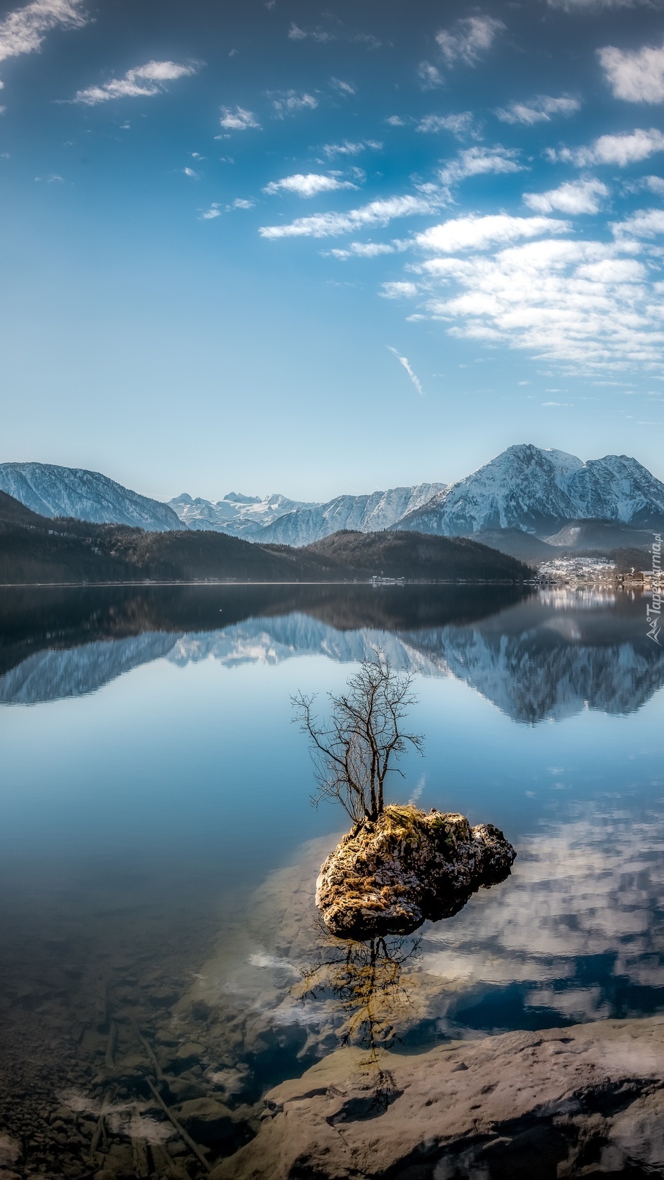 Góry nad jeziorem Altausseer See