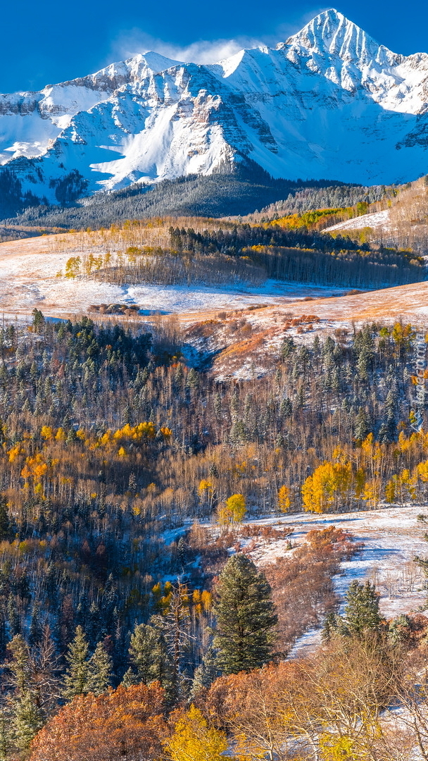 Góry San Juan Mountains i góra Wilson Peak