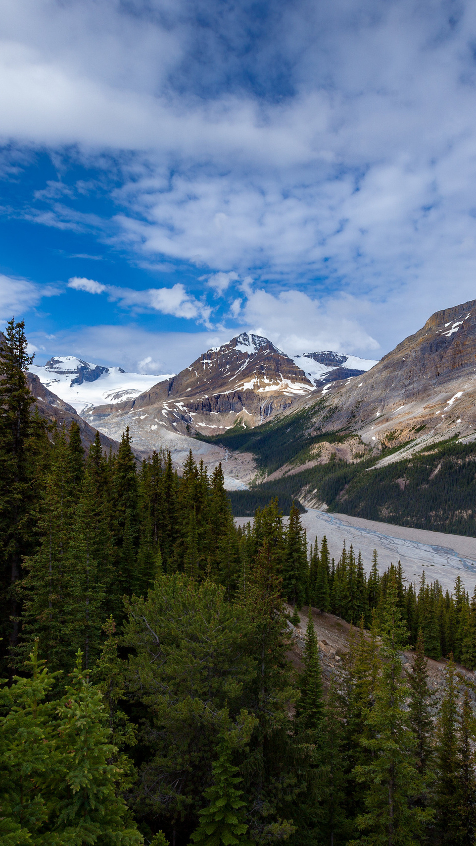 Góry w Parku Narodowym Banff