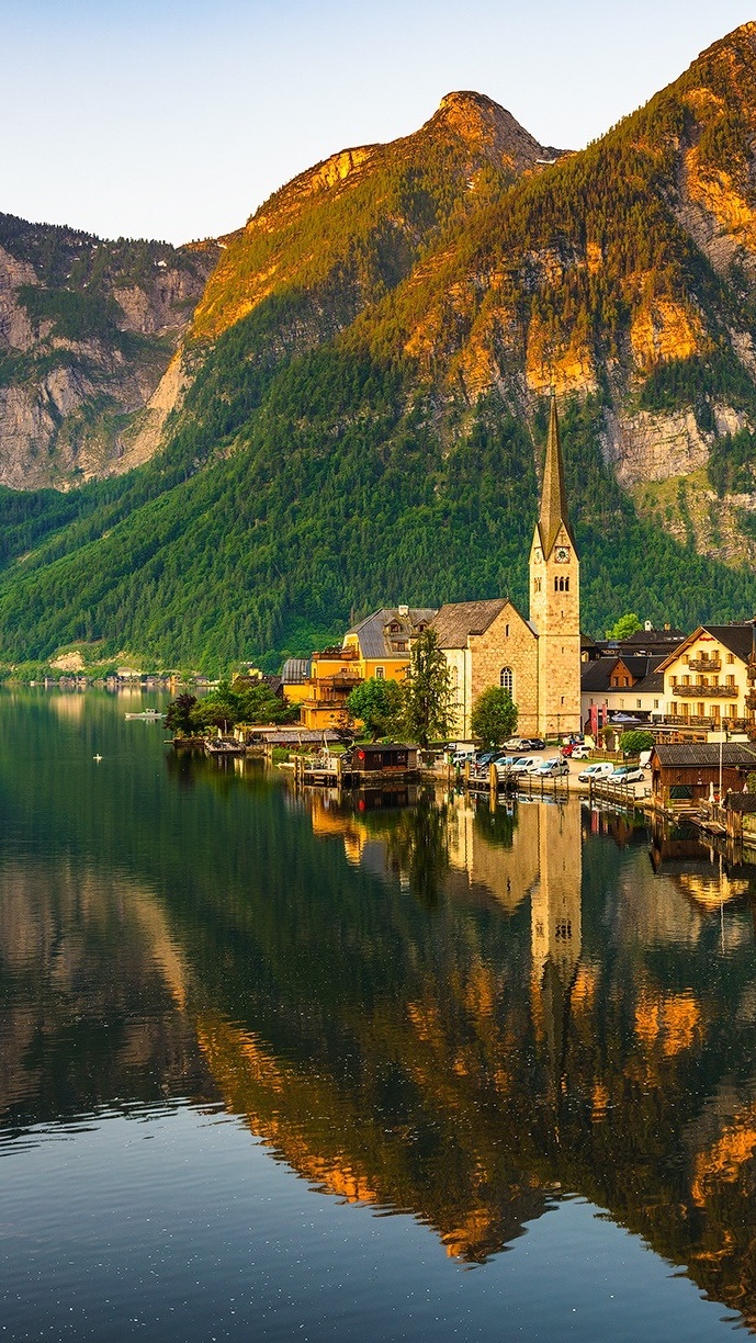 Hallstatt nad jeziorem Hallstattersee