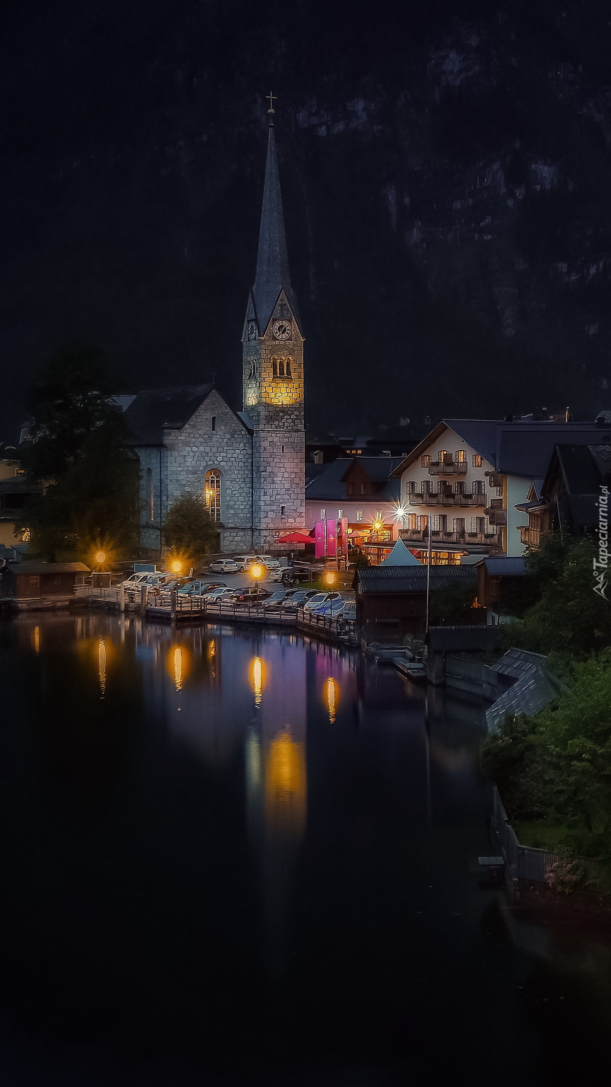 Hallstatt nocą