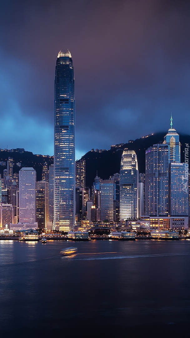 Hongkong nocą
