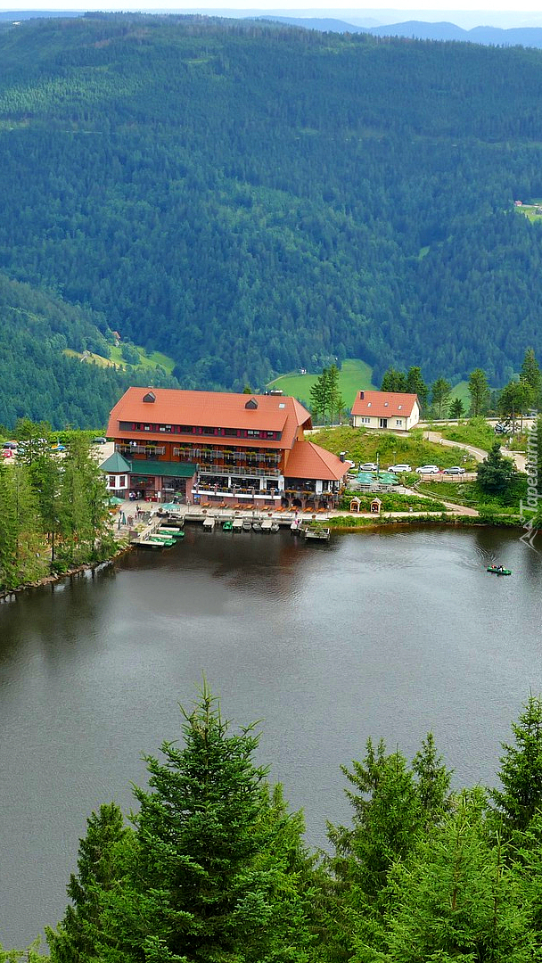 Hotel Berghotel nad jeziorem Mummelsee