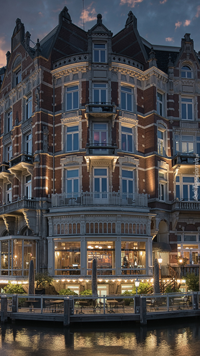 Hotel De LEurope w Amsterdamie