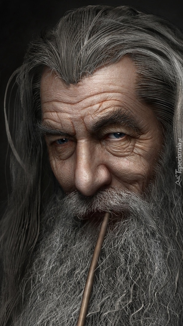 Ian McKellen jako Gandalf