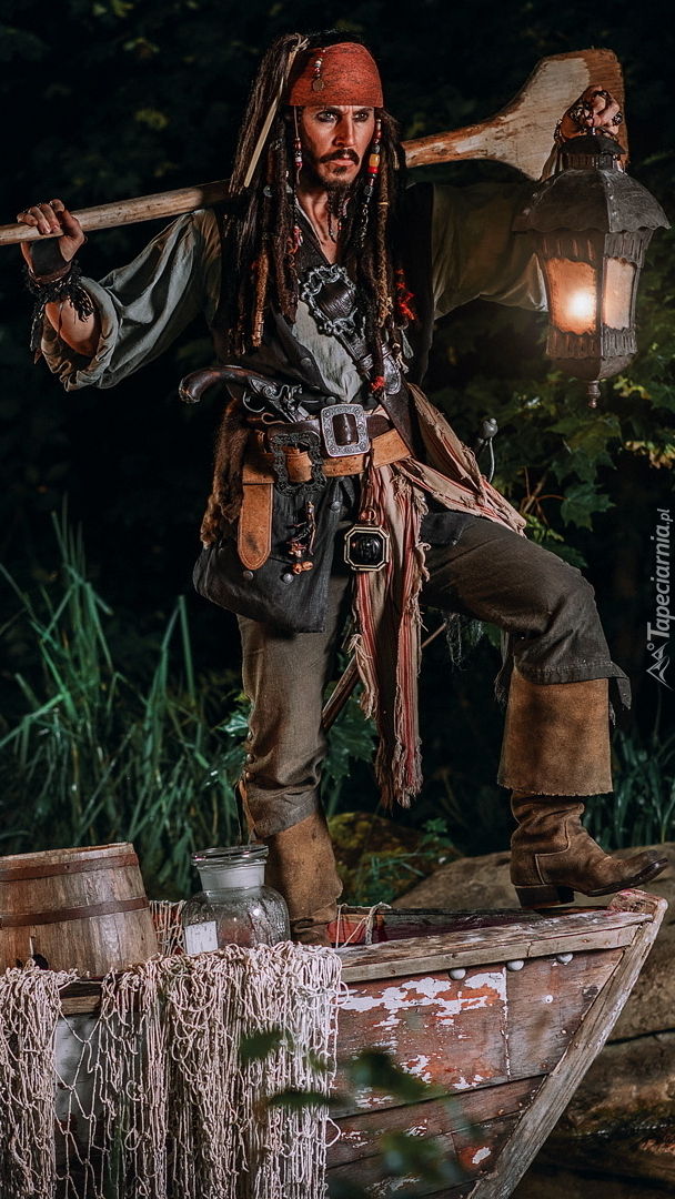 Jack Sparrow z filmu Piraci z Karaibów