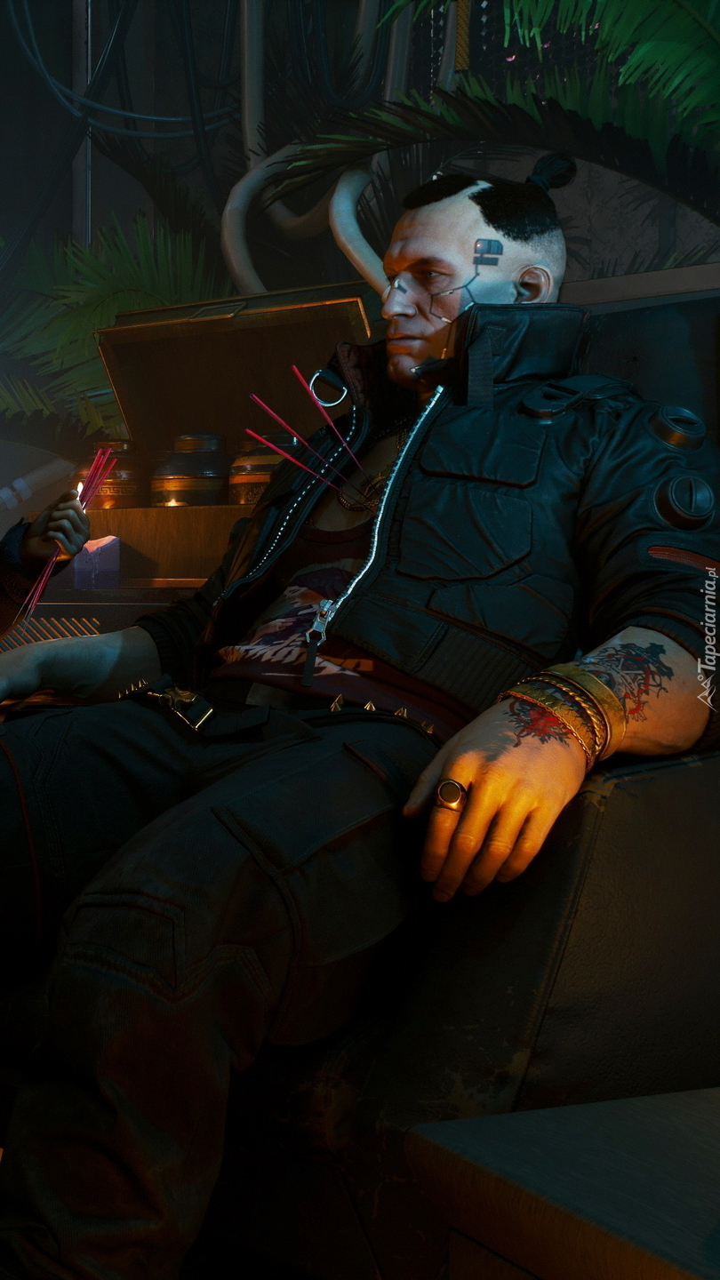 Jackie Welles z gry Cyberpunk 2077