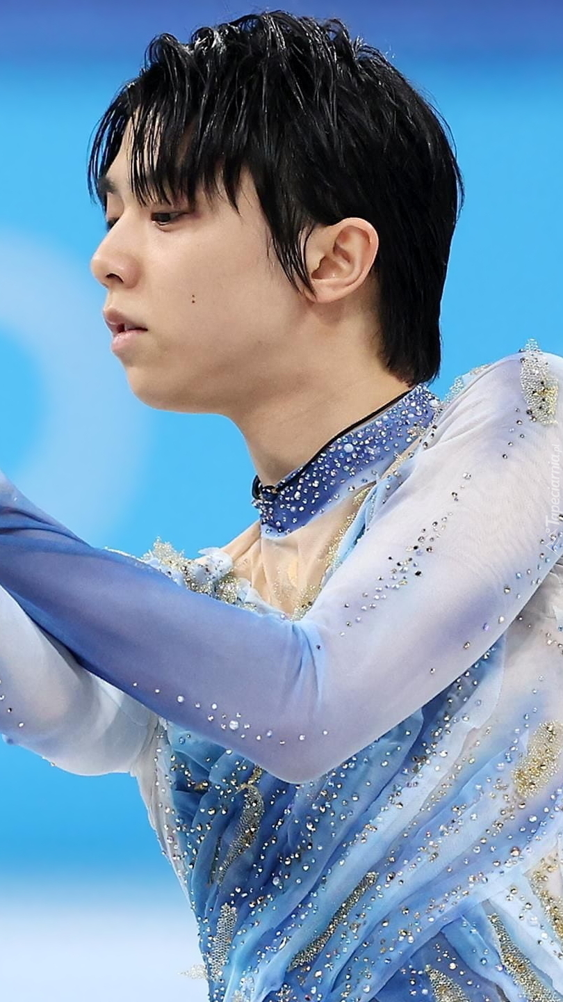 Japoński łyżwiarz figurowy Yuzuru Hanyu