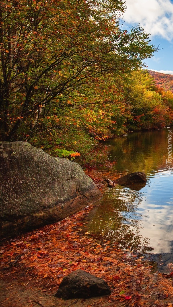 Jesień nad jeziorem Mirror Lake