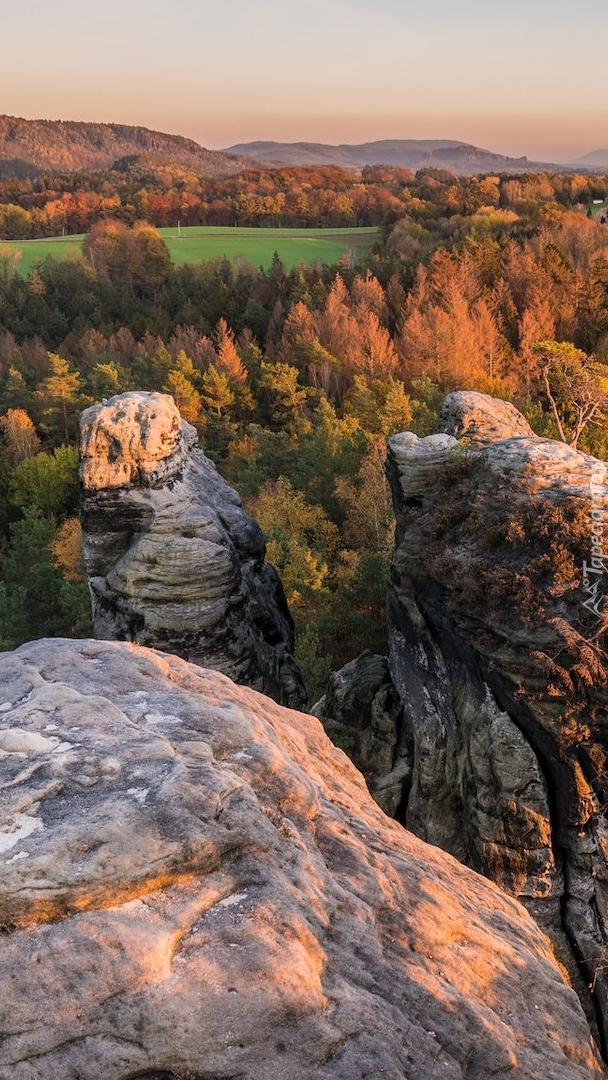 Jesień w Górach Połabskich