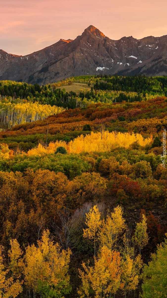 Jesień w górach San Juan Mountains