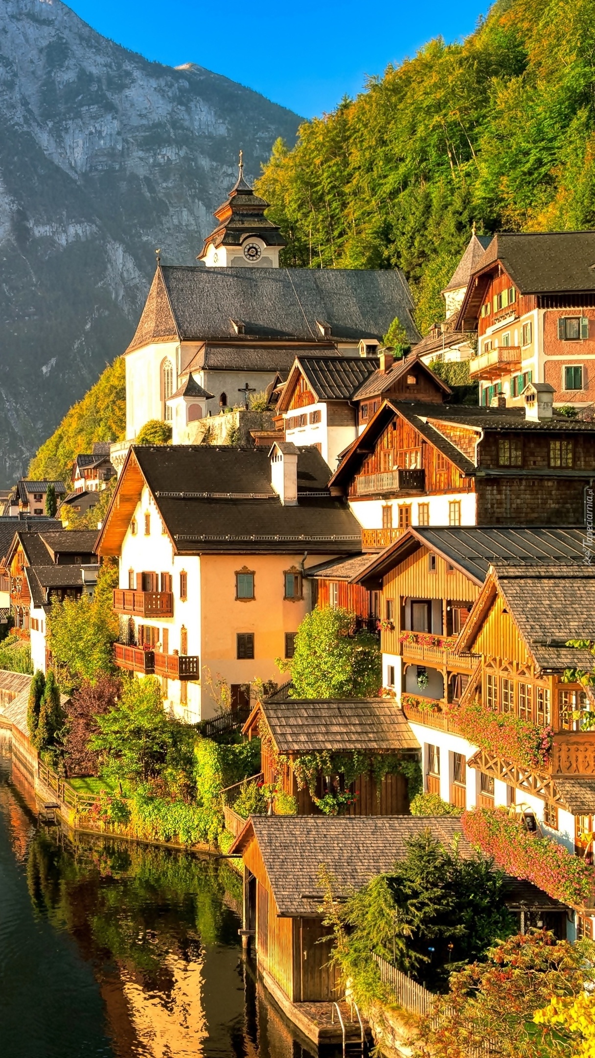 Jesień w Hallstatt