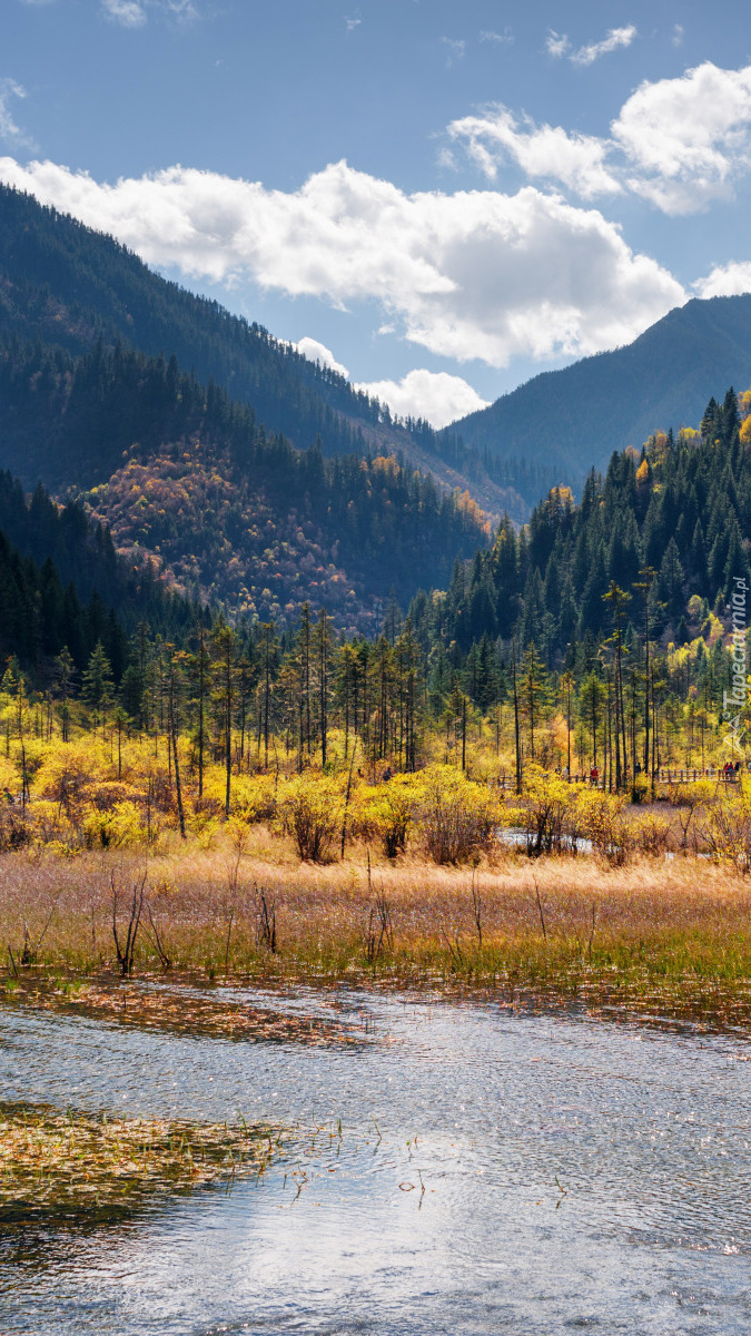 Jesień w Parku Narodowym Jiuzhaigou