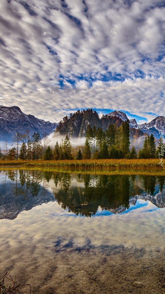 Jezioro Almsee w Austrii