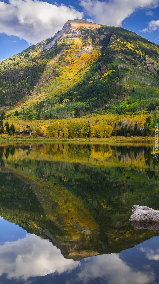 Jezioro Beaver Lake w Kolorado