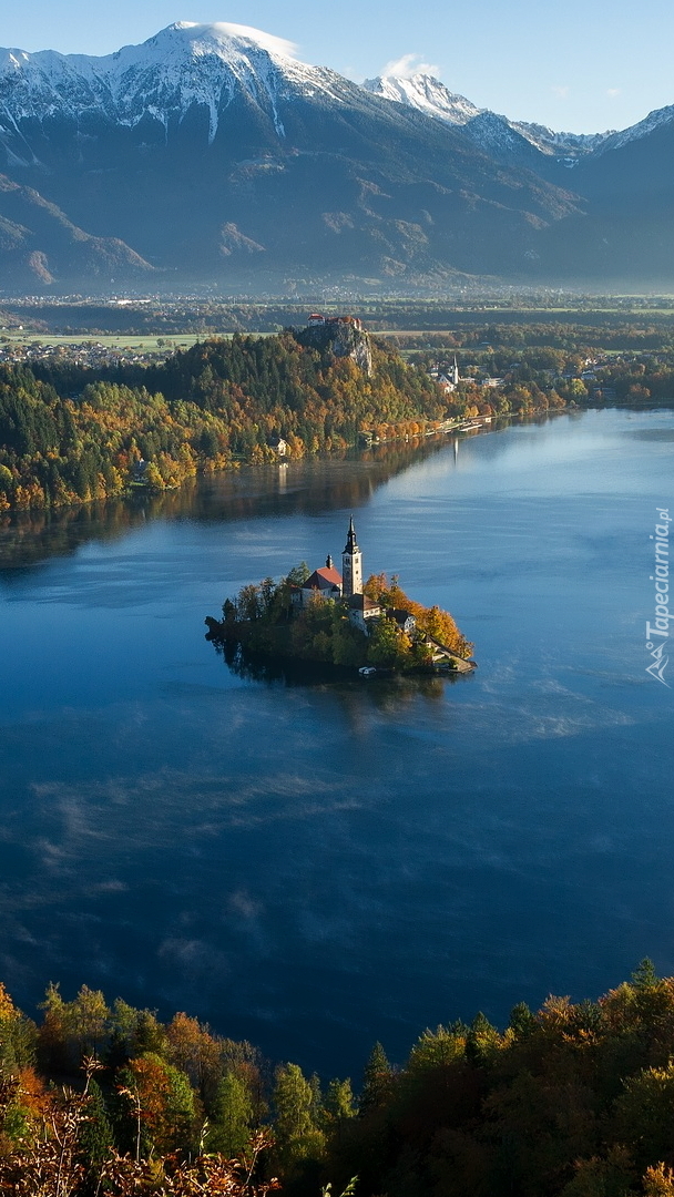 Jezioro Bled z wysepką Blejski Otok