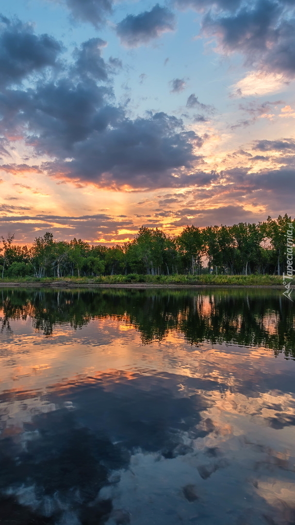 Jezioro Chatfield Lake w Kolorado