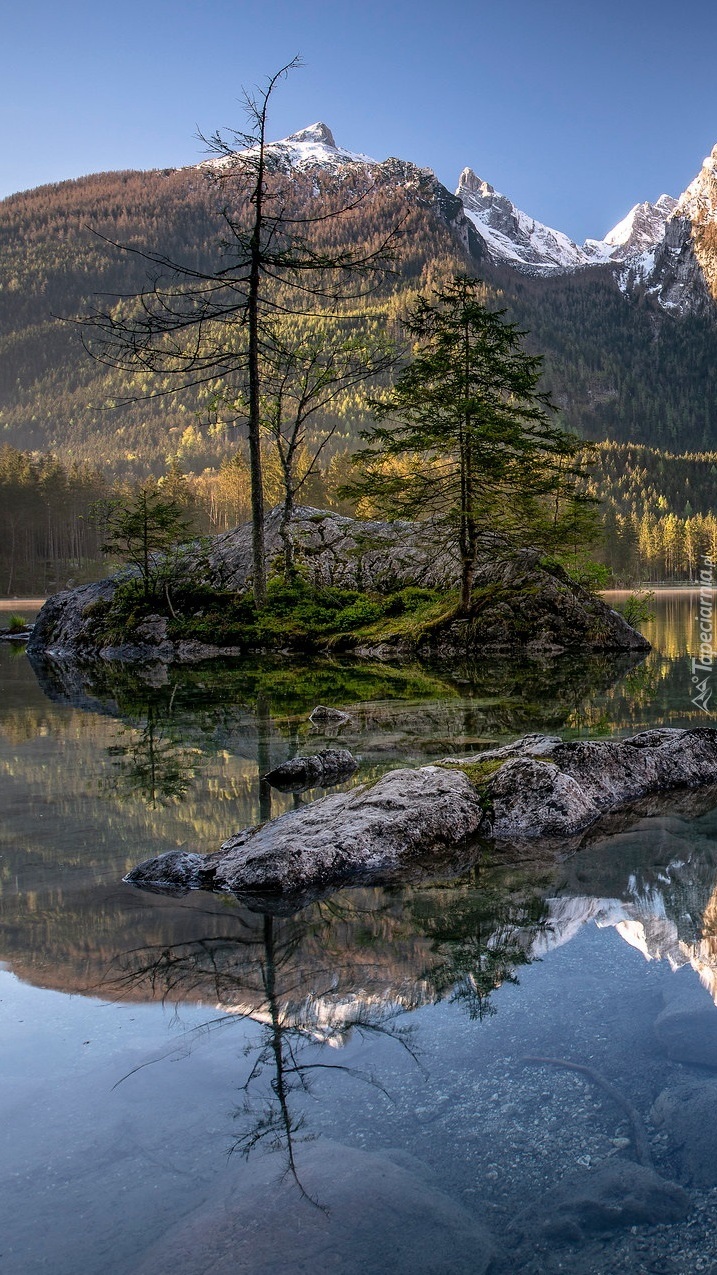 Jezioro Hintersee w Niemczech