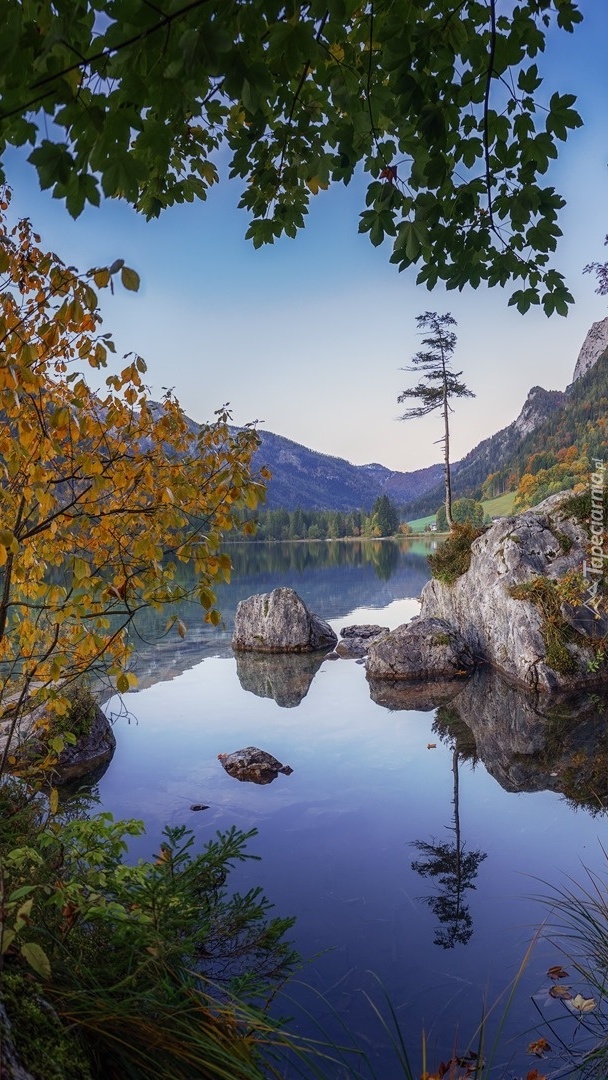 Jezioro Hintersee w Niemczech